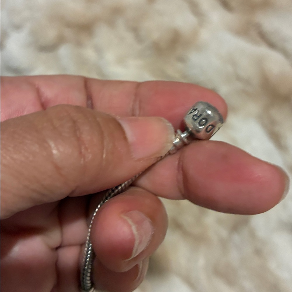 Pandora Elegant Silver Bracelet 19 inches - Picture 2 of 3